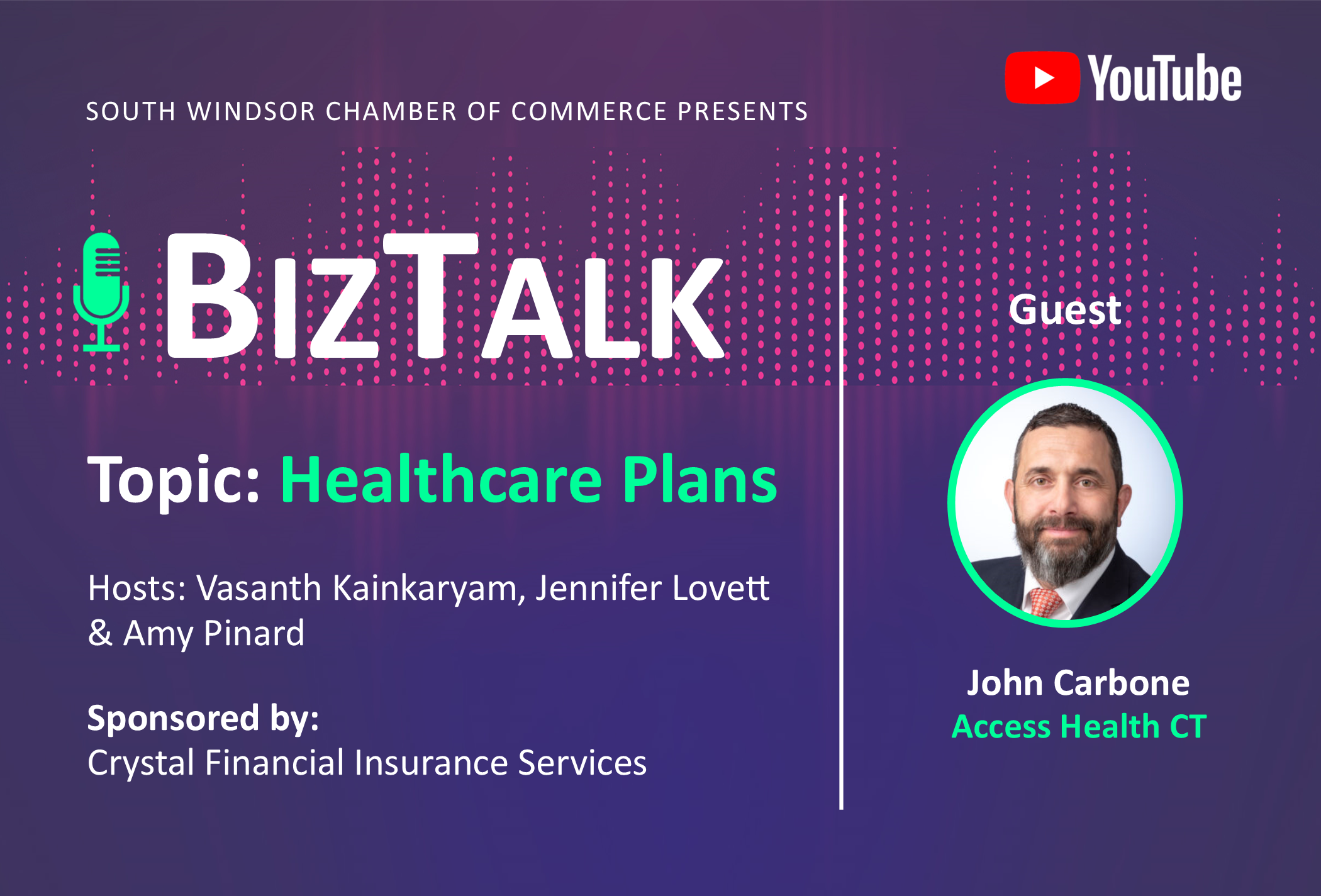 Episode 1: BizTalk w/ Cesar Lopez | South Windsor Chamber of Commerce
