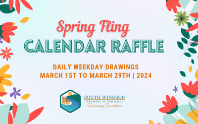 Dive into Daily Delights: The South Windsor Chamber of Commerce Spring Fling Calendar Raffle!