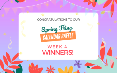 Celebrating Week 4 Winners of the South Windsor Chamber Spring Fling Calendar Raffle!